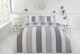image 5 of PH Chambray Stripe Duvet Cover Set with Pillowcase | Blue | Single | 1