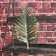 image 1 of Artificial Real Touch Fern Palm Leaf 66cm