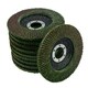 image 2 of Type 29 Premium Flap Grinding Sanding Discs 80 Flaps 40 Grit Coarse 115mm 20pk