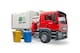 image 3 of Bruder MAN TGS Side loading garbage truck Detailed Vehicle & Playset Model