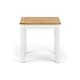 image 2 of Ivory and Oak Classic Lamp Table White