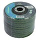 image 6 of 120 Grit Flap Discs Fine Grade Aluminium Oxide Sanding Removal Type 29 200pk