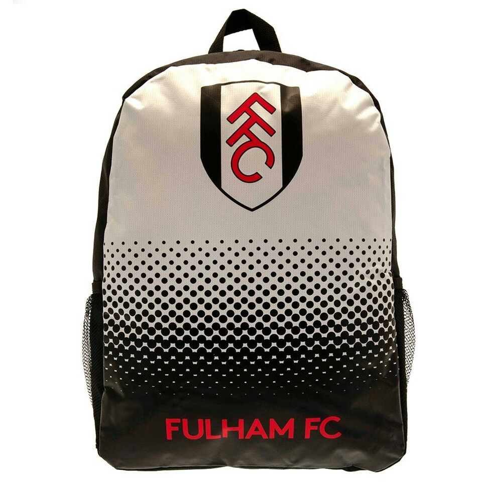 image 1 of Fulham FC Dot Fade Backpack - White/Black/Red - One Size