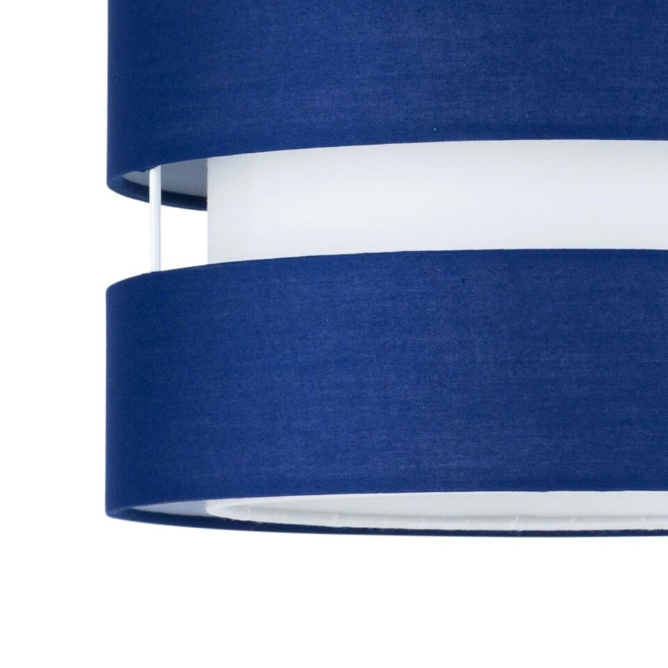 image 1 of Benni - Navy Blue 26cm Pendant Shade Blue