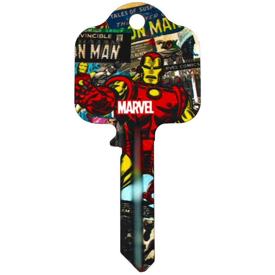 image 1 of Marvel Comics Iron Man Door Key - Multicoloured - One Size