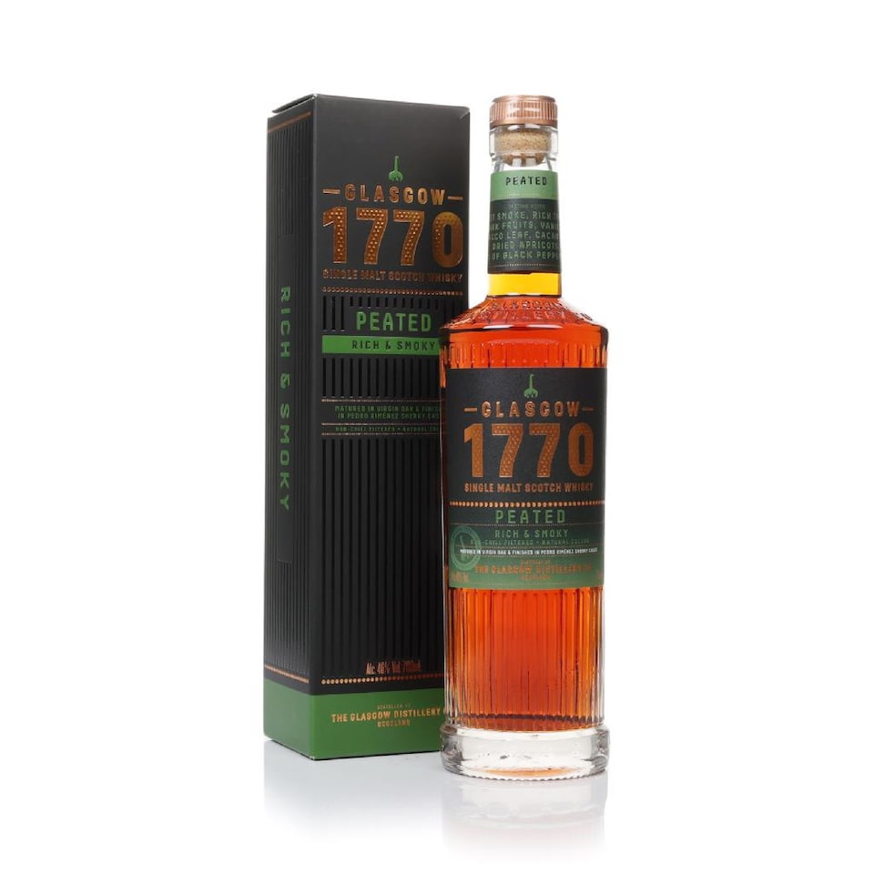 image 1 of Glasgow 1770 - Peated Single Malt Scotch Whisky