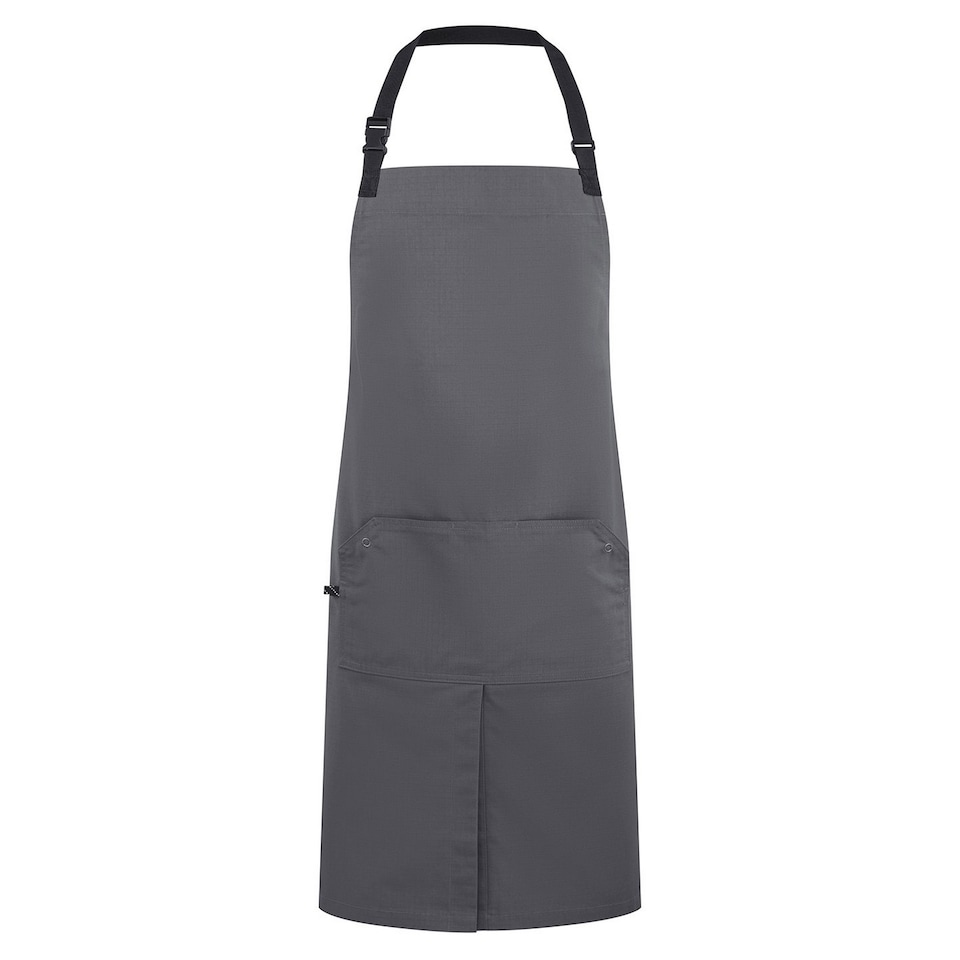 Premier Unisex Adult Utility 2.0 Ripstop Apron | Grey | Dark Grey | One Size | 1