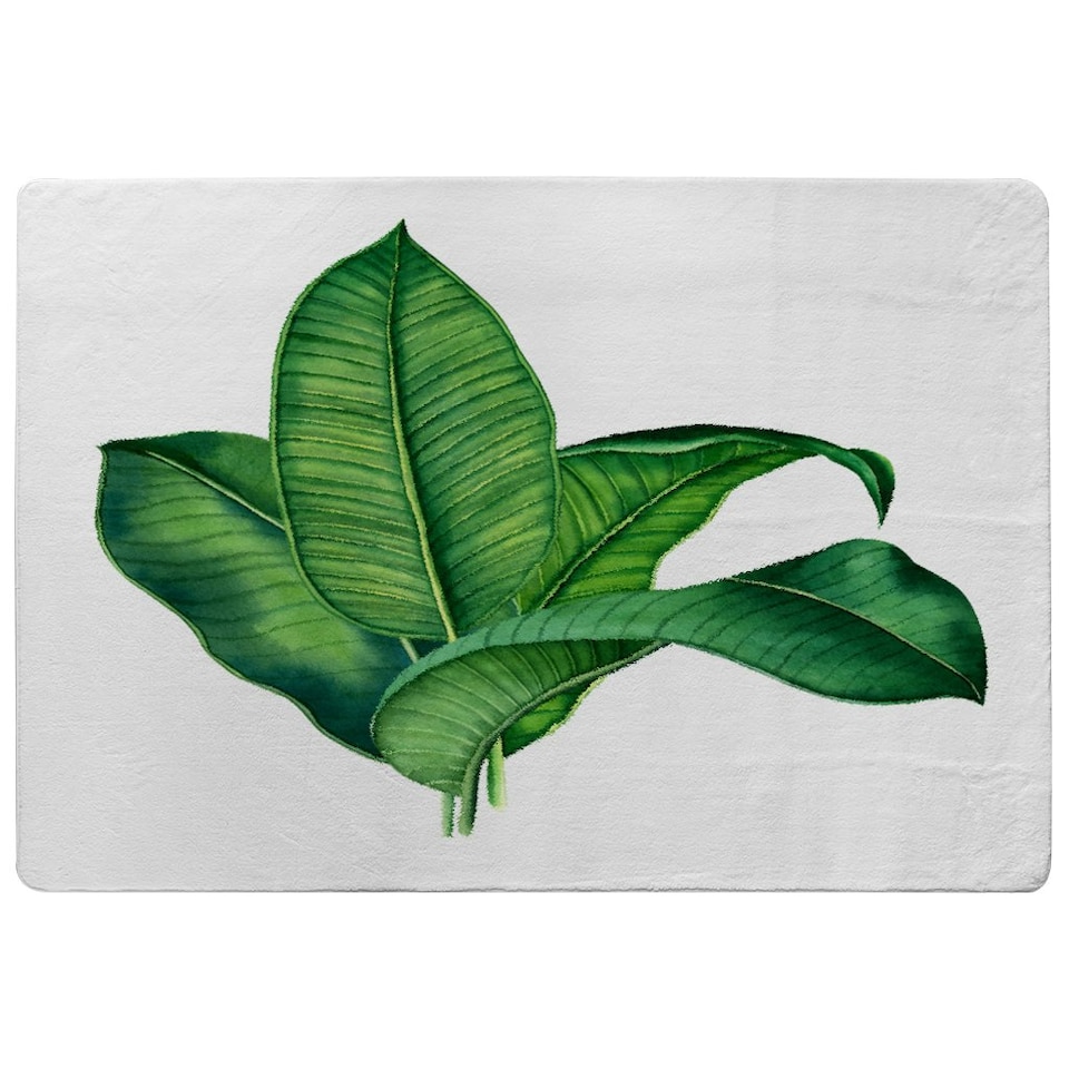 image 1 of Bunched Leaves (Rug) Green | Medium: 80x150cm