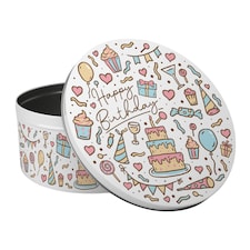Happy Birthday Cake Tin