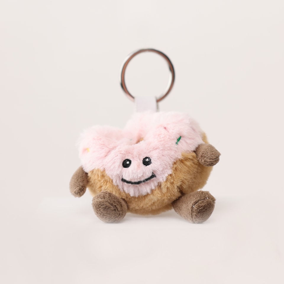 image 1 of Warmies Donut KEYRING