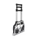 image 6 of HOMCOM Heavy Duty Aluminium Foldable Hand Truck Trolley, 70KG Load Capacity | Silver