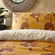 image 4 of furn. Tibetan Tiger Tribal Super King Duvet Cover Set
