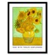 image 1 of Vincent Van Gogh Vase With Twelve Sunflowers Framed Wall Art Print 12X16" | Yellow