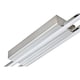 image 5 of Designer Polished Chrome LED Ceiling Strip Light Fixture for Kitchens | Chrome