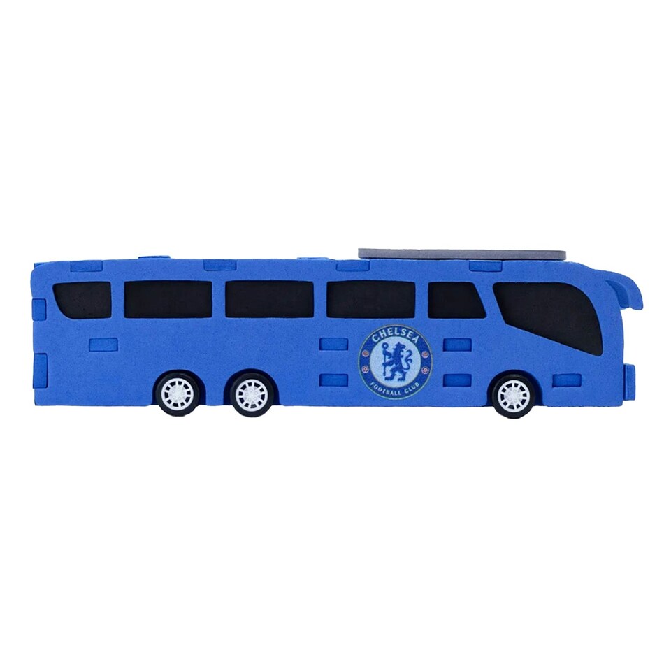 image 1 of Chelsea FC Foam Bus Puzzle - Blue/White - One Size