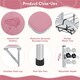 image 4 of Yaheetech 91 cm wide Pet Grooming Table with Loop Noose Pink