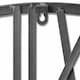image 3 of Large Skeleton Wall Clock - Metal - L4 x W80 x H80 cm - Silver | Silver