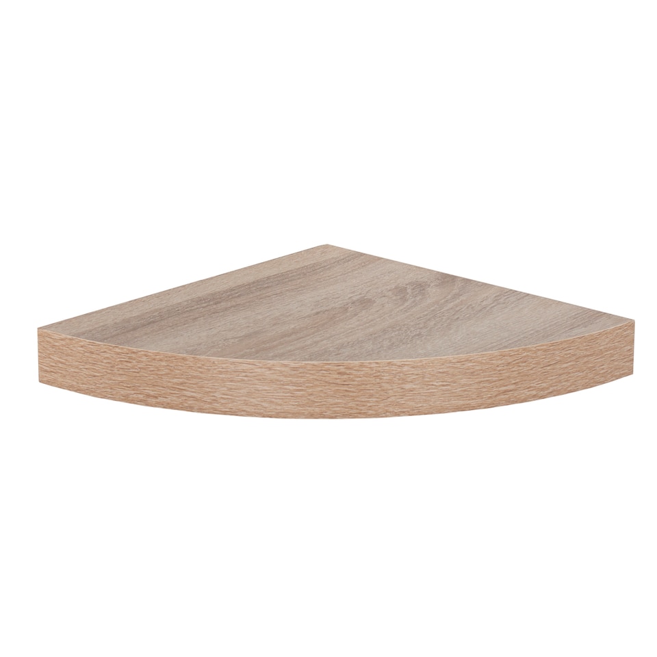 image 1 of Hudson Corner Box Shelf Kit - MDF/Chipboard - 38 x 295 x 295 mm - Oak