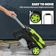 image 8 of Outsunny 1800W High Pressure Washer 150 Bar Pressure 420 Lh Flow Portable Electric Power Washer Jet Wash Cleaner with Adjustable Nozzle 6M Hose Steel Handle for Home Patio Car Driveway Green
