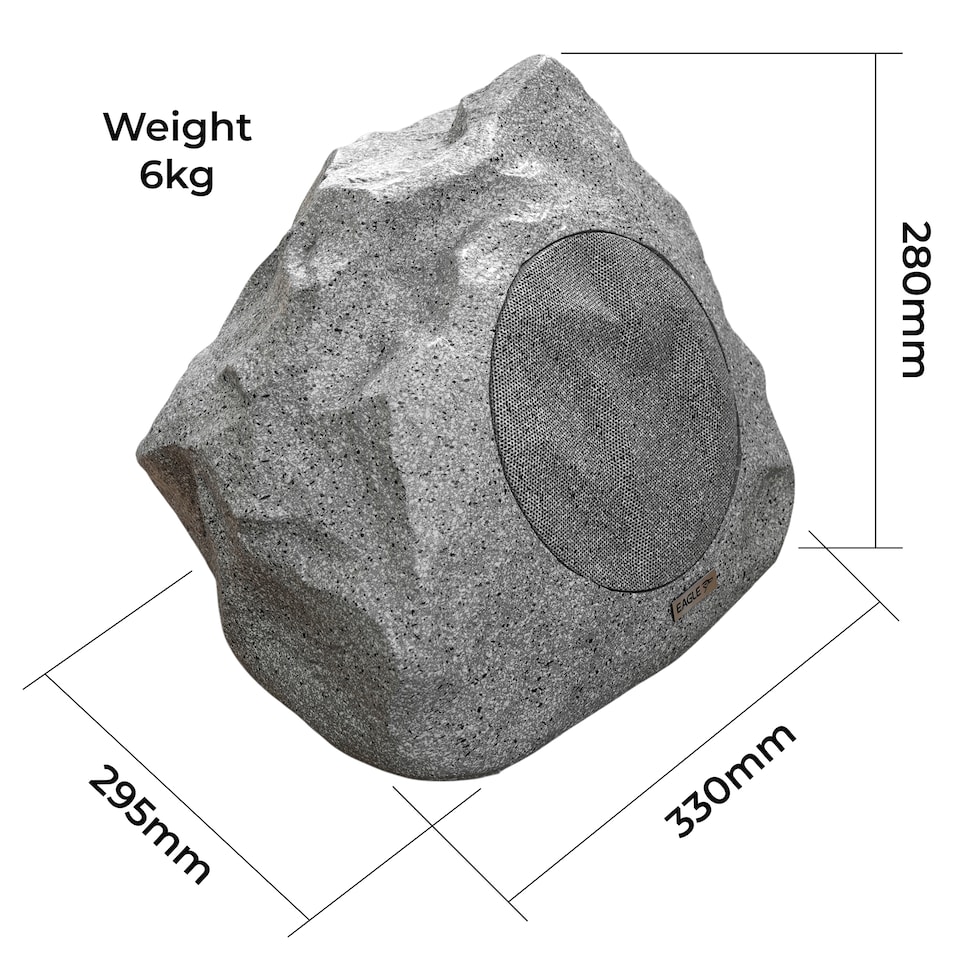 image 1 of 6 inch Outdoor Rock Speaker 100V 8ohm