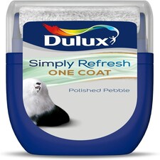 DULUX SIMPLY REFRESH ONE COAT TESTER POLISHED PEBBLE 30ML