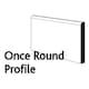 image 2 of PACK OF 10 (Total 10 Units) - 18mm x 44mm White Primed MDF 9mm Radius Once Round Architrave - 4400mm Length