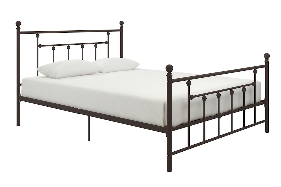 image 1 of Manila Metal Bed Bronze Look, King