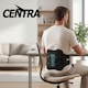 image 9 of Centra Back Support Belt Lower Back Pain Relief Breathable 3D Lumbar 7 Stays | Black | L