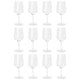 image 1 of Argon Tableware Reusable Plastic Wine Glasses - 500ml - Pack of 12