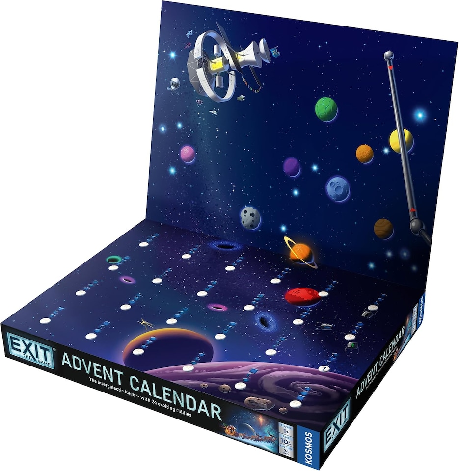 image 1 of EXIT:  Advent Calendar - The Intergalactic Race