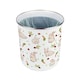 image 3 of Allotment Rabbits Food Waste Caddy - Metal 2L Decorative Kitchen Compost Bin