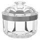 image 2 of Maison by Premier Small Silver Acrylic Canister