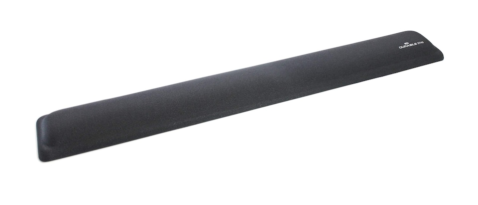 image 1 of Durable Ergonomic Soft Touch Keyboard Gel Wrist Rest Support | 46 x 6 cm | Grey