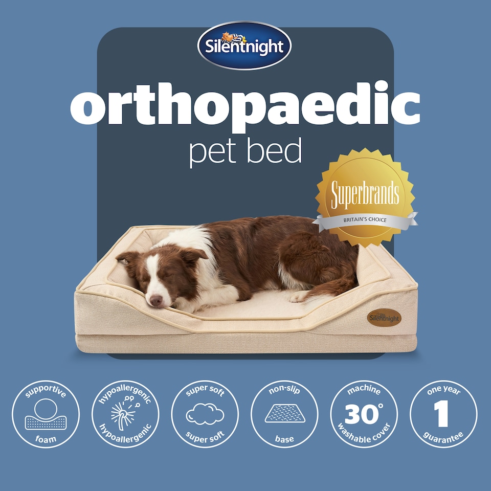 image 1 of Silentnight Orthopaedic Pet Bed