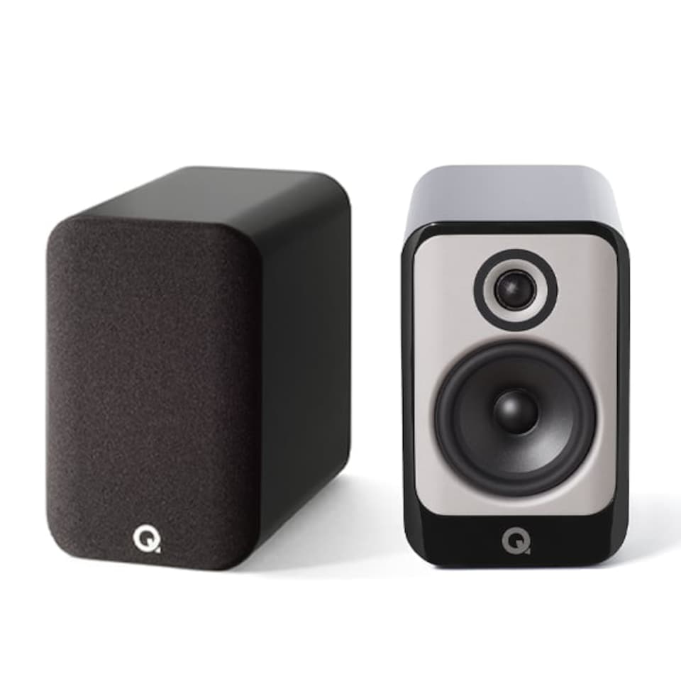 image 1 of Q Acoustics Concept 30 Bookshelf Speakers - Black