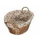 image 3 of Light Steamed Laundry Baskets with Garden Rose Lining Multi | Garden Rose