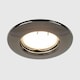 image 3 of ValueLights 6 Pack Black Chrome Recessed GU10 Ceiling Downlight Fittings