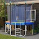 image 5 of SPORTNOW 8FT Trampoline Pad Spring Cover, Waterproof, Multi-Colored | Multi