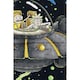 image 4 of Rick And Morty UFO Towel | Black | Black/Green | One Size | 1