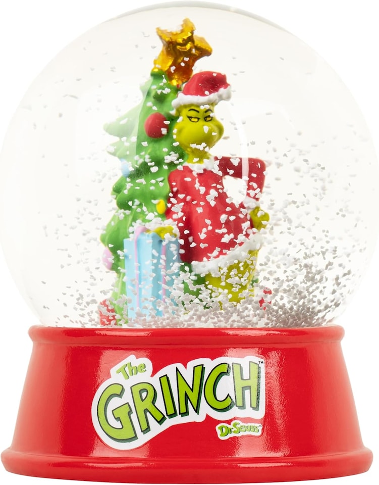 image 1 of The Grinch Xmas Tree and Grinch Snow Globe