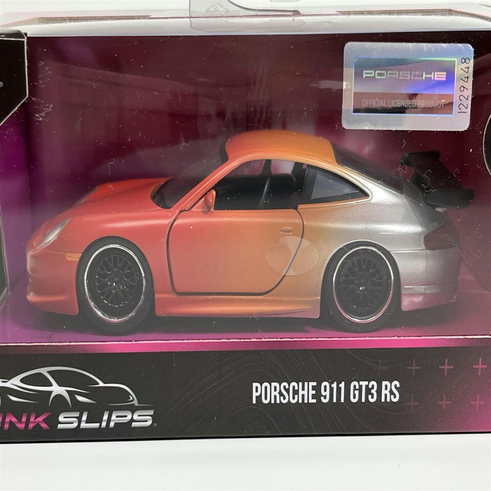 image 1 of Porsche 911 GT3 RS 1:32 Scale Pink Slips Jada 253292000 24106