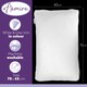 image 8 of Aamira Luxury Orthopaedic Shredded Memory Foam Bed Pillow 70x45cm, Neck Support Pillow | White | White | 70x45 cm | 1