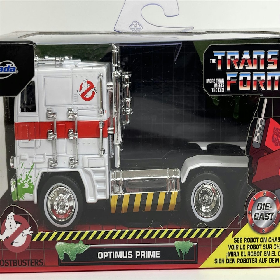 image 1 of Transformers Optimus Prime Ghostbusters 1:32 Scale Jada 35862