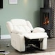 image 3 of Lovell Electric Lift Assist Riser Recliner with Massage and Heat - Cream