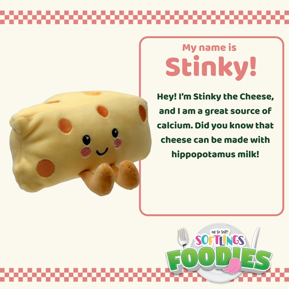 image 1 of vfm-estore food-themed plush soft toy - cuddly fluffy stuffed toy