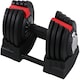 image 6 of Strongology ELEMENT18 Home Fitness Black and Red Adjustable Smart Dumbbell from 1.5kg up to 18kg Training Weights
