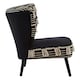 image 3 of Interiors by Premier Cefena Black Moroccan Chair Black