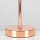 image 1 of ValueLights Angus Retro Style Metal Basket Cage Desk Lamp In Copper Finish - Includes 4w LED Filament Bulb 2700K Warm White Copper