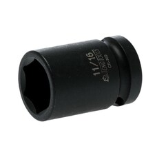 Teng Impact Socket Hexagon 6 Point Imperial - Multi Colour - 11/16in