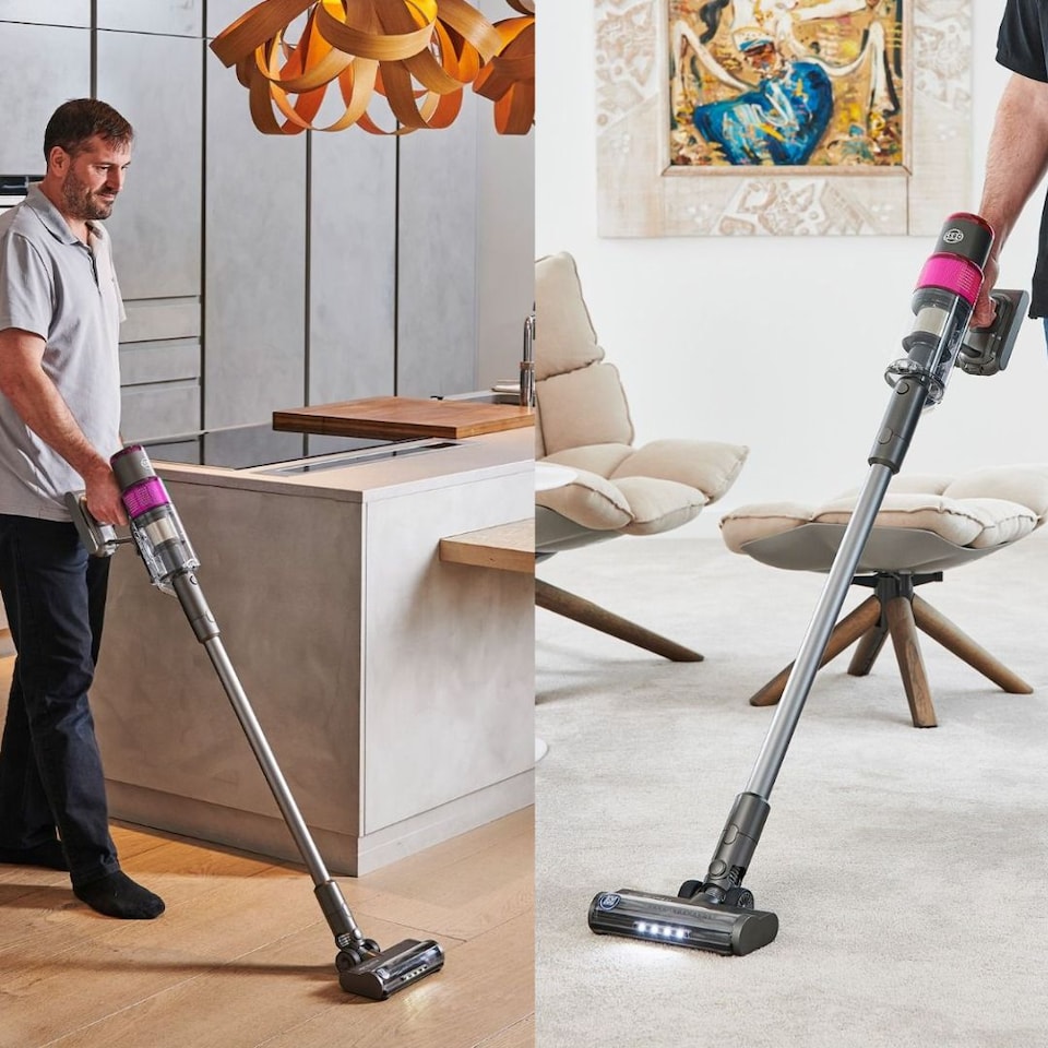 image 1 of Sebo Stick Vacuum Cleaner Balance A1 Magenta